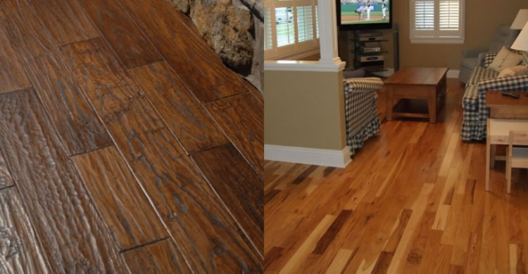 Gorgeous Floor This Warm Rich Color Would Look Great With Cool Gray Walls I Think Hardwood Floor Colors Wood Floors Wide Plank Hardwood Floors